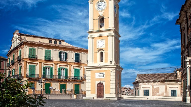 Piazza Steri e Torre dell’Orologio